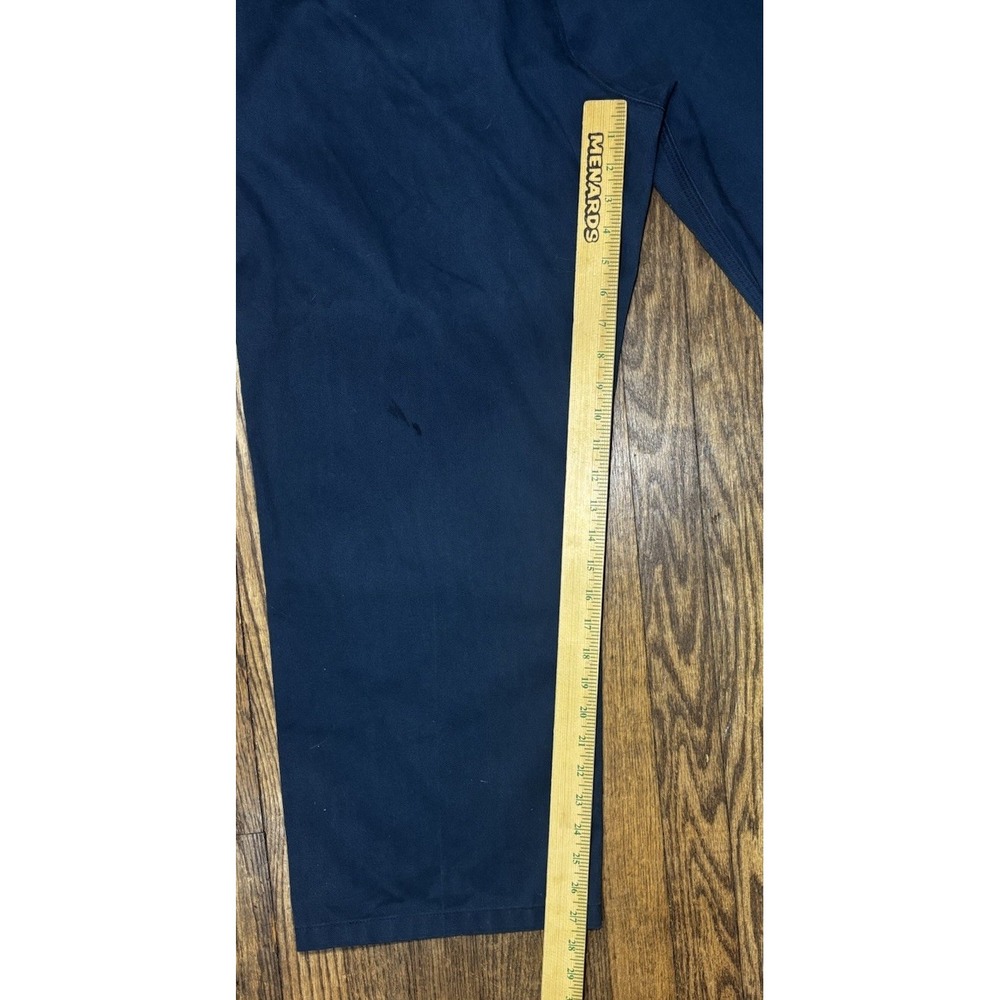 Carhartt Pants Mens‎ Size 42x32 Blue Workwear Canvas Pocket Logo - Picture 3 of 6